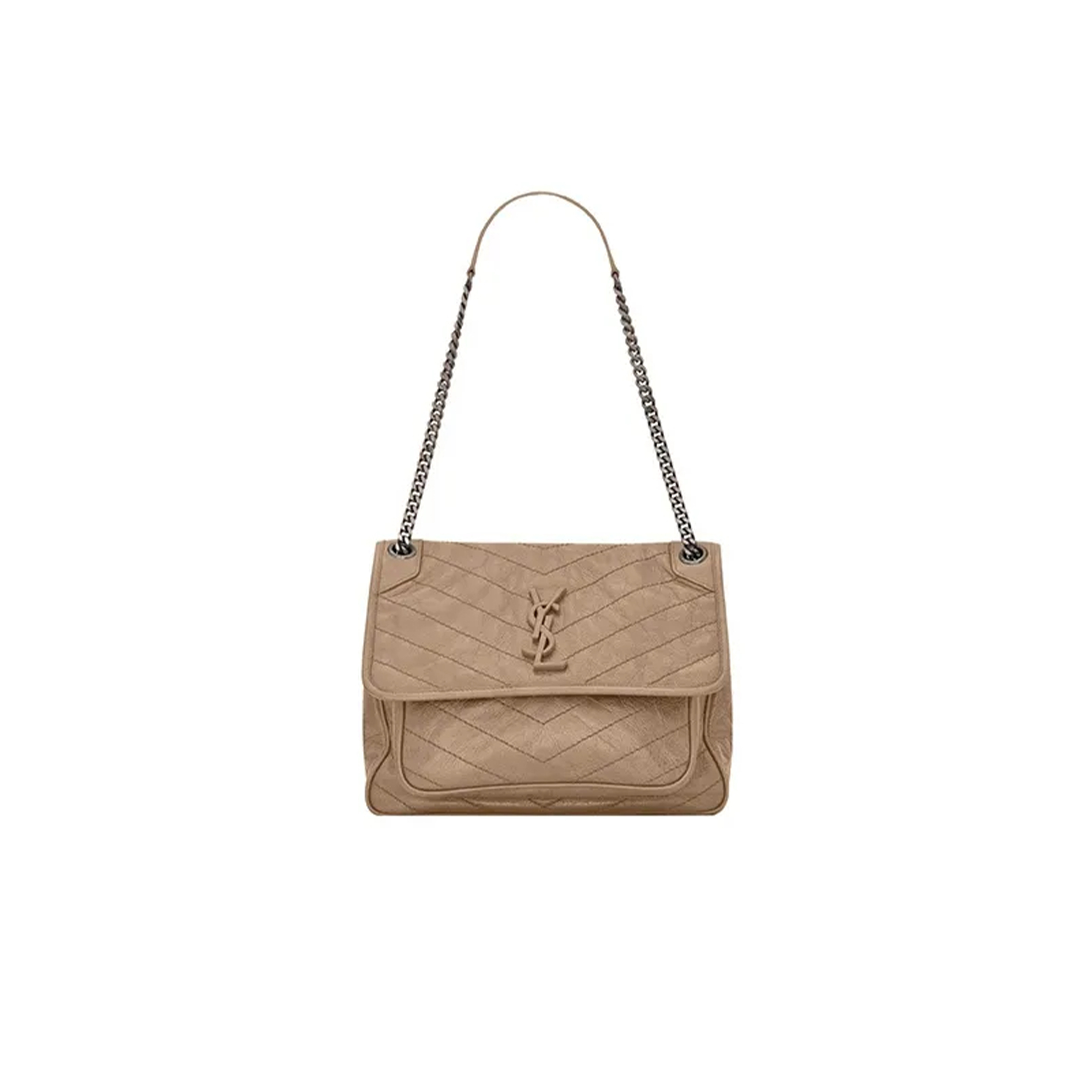 YSL NIKI MEDIUM IN VINTAGE LEATHER 6331581YG042826 (28*20*8.5cm)
